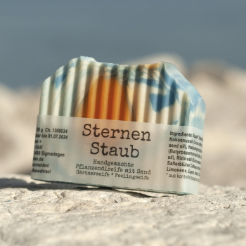 Feinste Seifen SternenStaub Seife Peelingseife